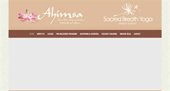 Desktop Screenshot of ahimsa.ca